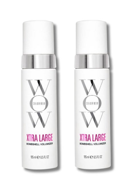 Xtra Large Bombshell Volumizer, 195ml (Pack of 2) – Thickening Formula for Bouncy Volume