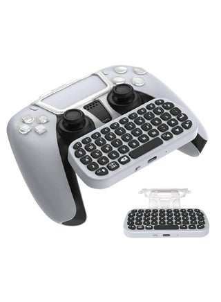 Controller Keyboard for PS5, Wireless Chatpad, Bluetooth 5.0 Connect, Mini Keyboard/ Gaming Keyboard for PS5 Accessories, No Input Delay, Play 30 Hours - pzsku/ZA370DAFB20AFDF475DA3Z/45/_/1717035082/083b8b4a-5ae2-4684-8dff-e4da7f4571b0