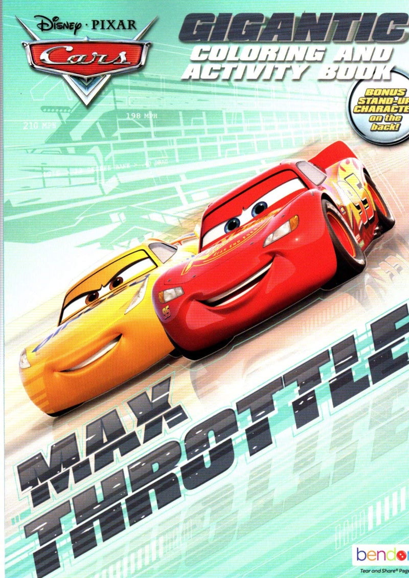 Pixar Dfa Pix Cars Gigantic Coloring and Activity Book (Value) - Image 1
