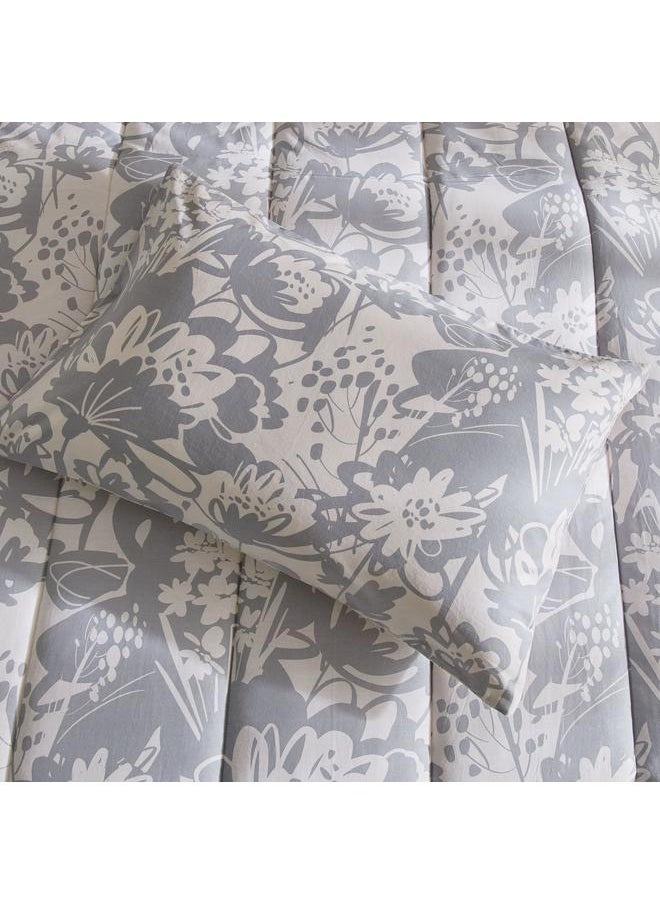 Home Box - Aurora Heya 2-Piece Printed Cotton Single Comforter Set - 135x220 cm - Image 1