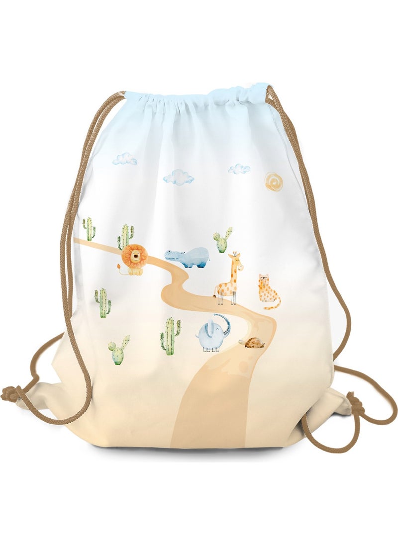 Casadora Baby Safari 100% Cotton Cloth Baby/Child Bag  - Image 1
