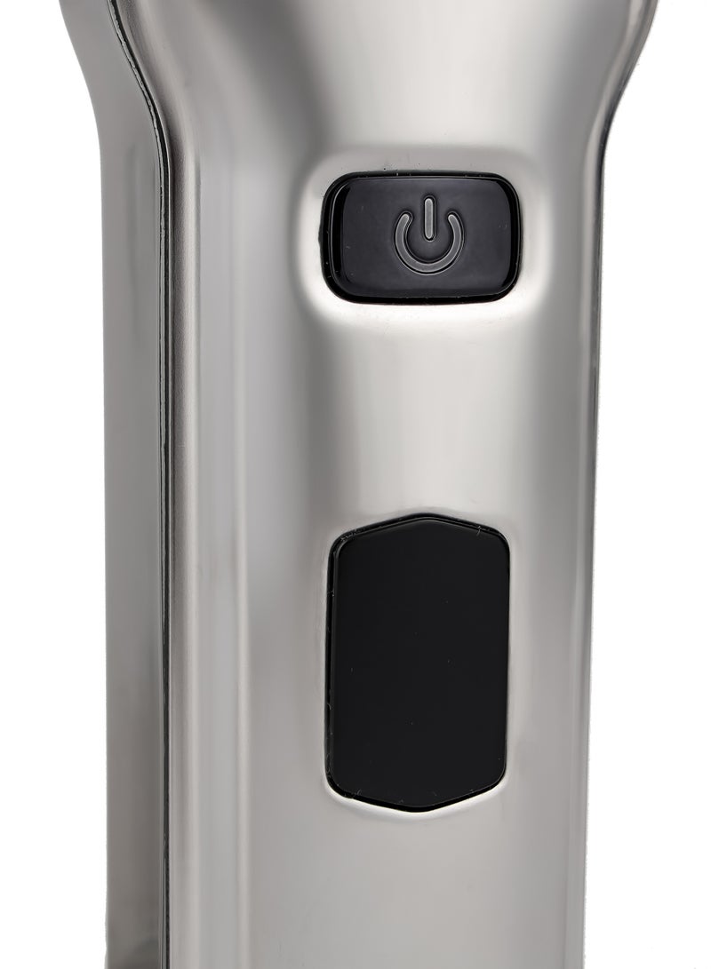 GEEPAS Rechargeable Professional Hair/ Beard Trimmer, Cordless Operation, Removable & Washable Blades, Trim Your Edge For Excellent Line Definition, Waterproof IPX7, 180 Min Working Time, LED Display - Image 4