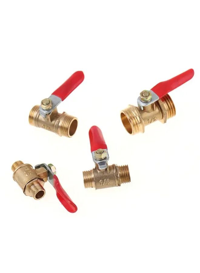 Model A1 Brass Ball Valve Male to Male BSP Thread Heavy Duty Copper Alloy for Water Supply - Image 4