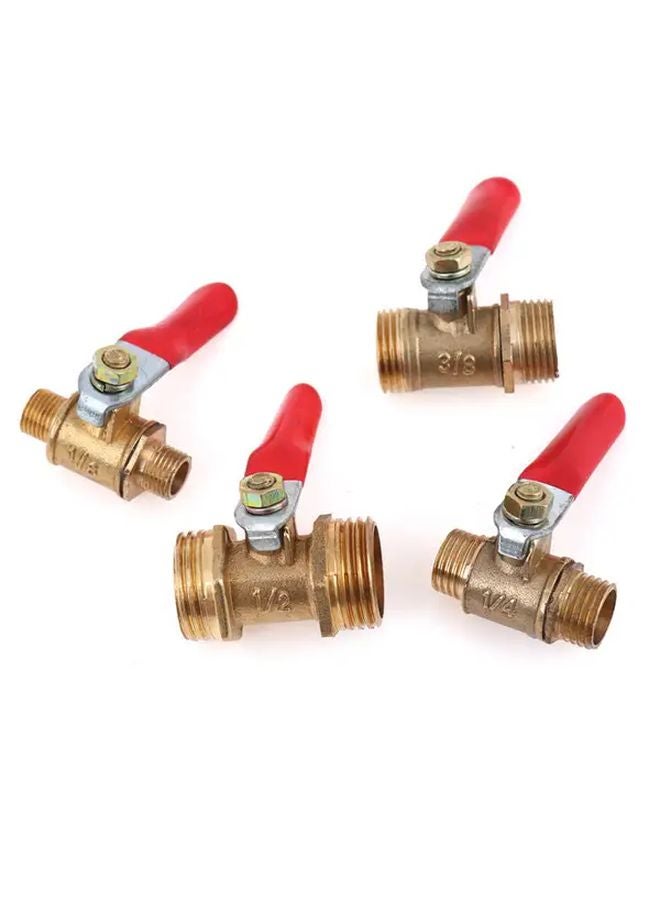 Model A1 Brass Ball Valve Male to Male BSP Thread Heavy Duty Copper Alloy for Water Supply - Image 3