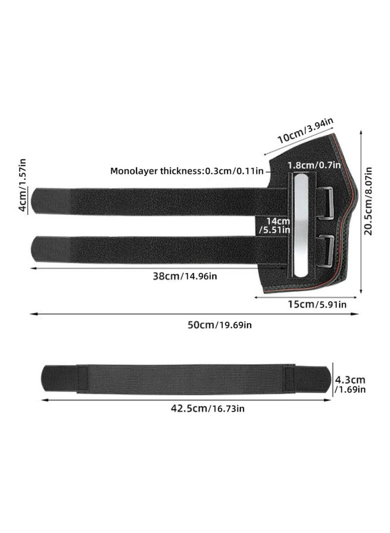 Adjustable Ankle Brace, Stabilizer For Sprains, Tendonitis, Sports Training And Injury Rehabilitation, Breathable Support For Running, For Men Women - Image 2