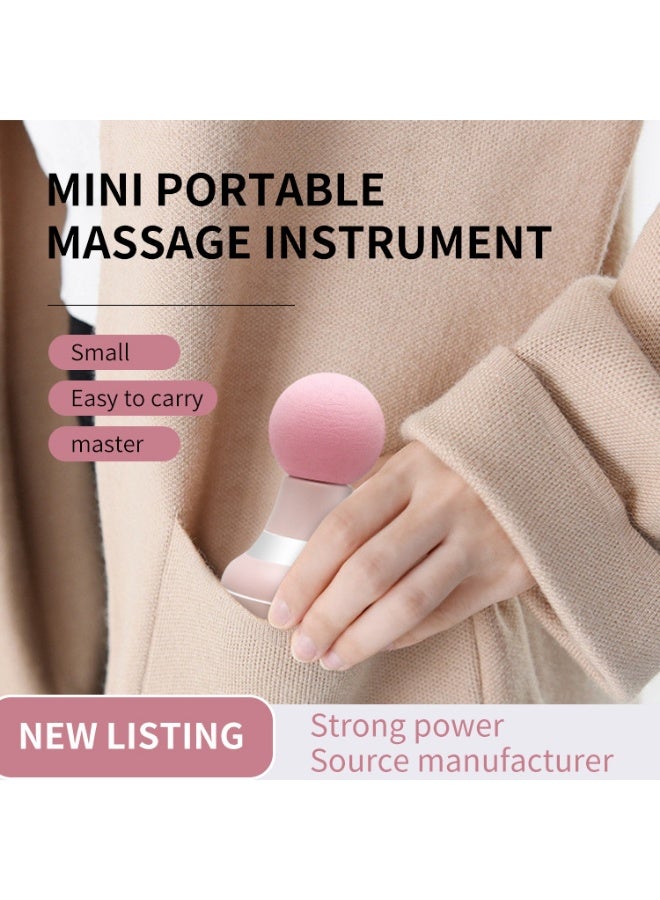 Handheld Muscle Massager Mini Massage Tool  with 6 Adjustment Modes for Neck Shoulder and Back Massage to Relax the Body