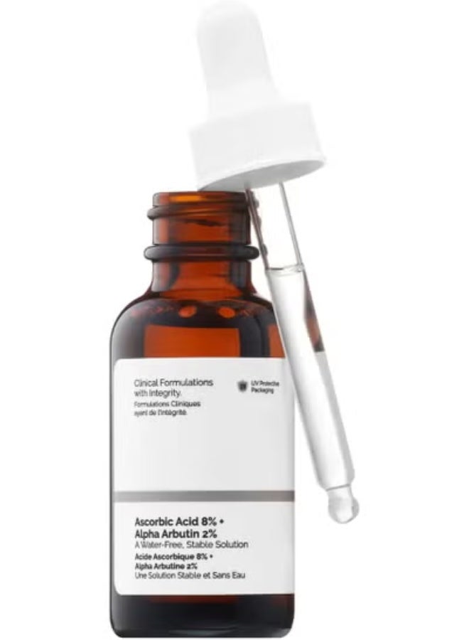 Ascorbic Acid 8%+Alpha Arbutin 2%30ML