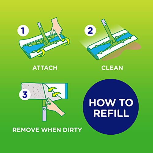 Swiffer Sweeper Dry Sweeping Pad Multi Surface Refills for X-Large Dusters Floor Mop, Unscented, 16 Count (Packaging May Vary) - Image 5