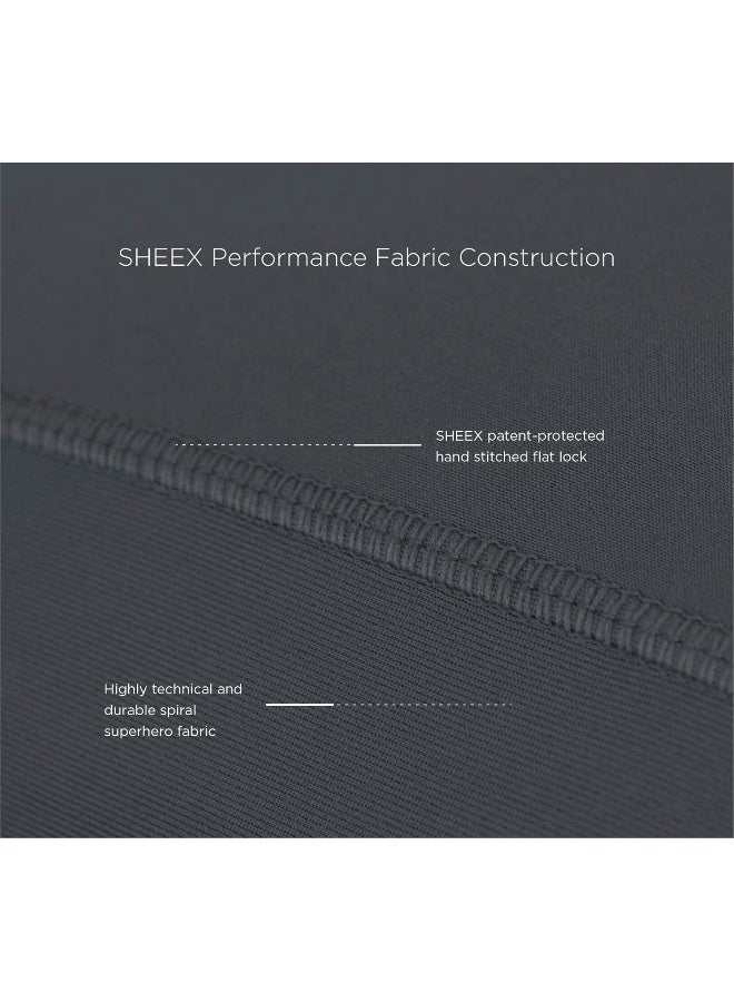 SHEEX - Original Performance Sheet Set with 2 Pillowcases, Ultra-Soft Fabric Cooling and Breathes Better Than Traditional Cotton - Bright White, Full - Image 5
