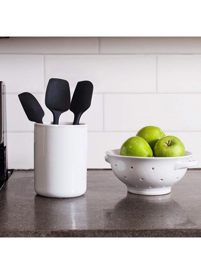 P-Plus International Silicone Spatula Set 3-pcs - 446ºF Heat-Resistant Baking Spoon Spatula - Seamless One-Piece Design Easy to Clean - Non-Stick Silicone Stainless Steel Core (Spatula 3A Black) - Image 5