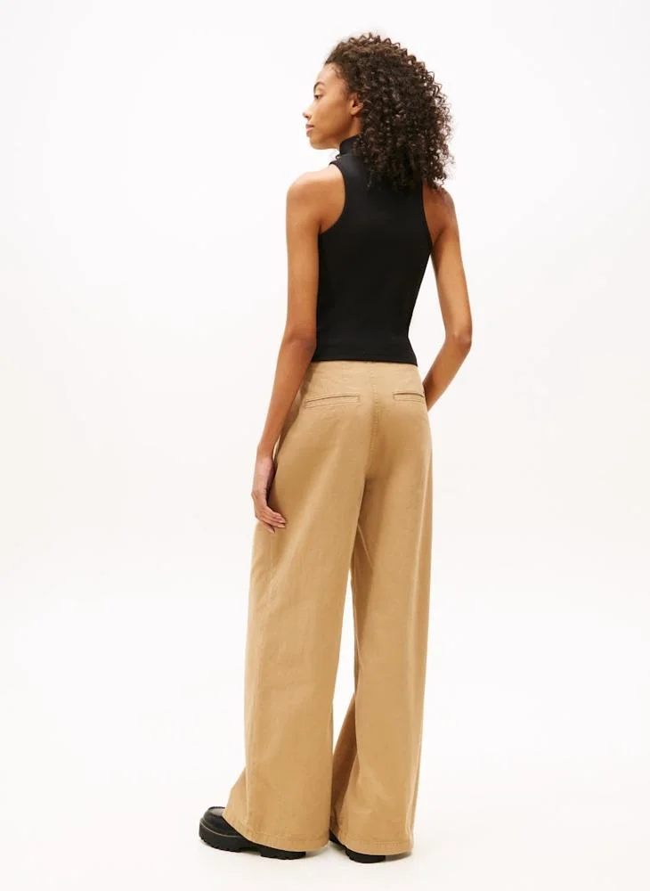 تومي جينز تيشيرت بدون أكمام بشعار