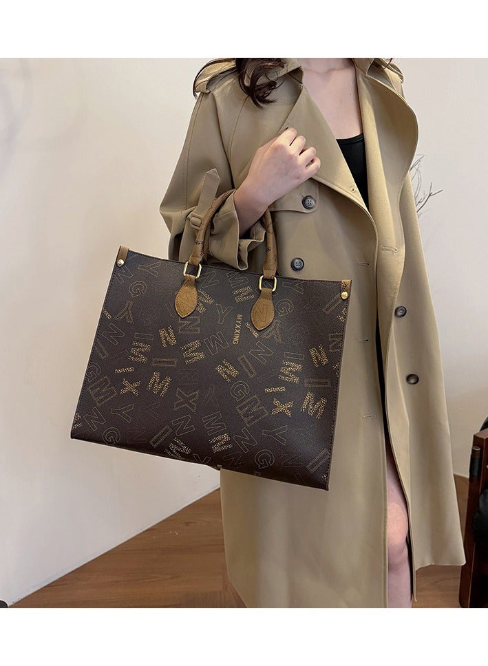 Mark Fairwhale New Niche Design High-end Commuting Shoulder Tote Bag 