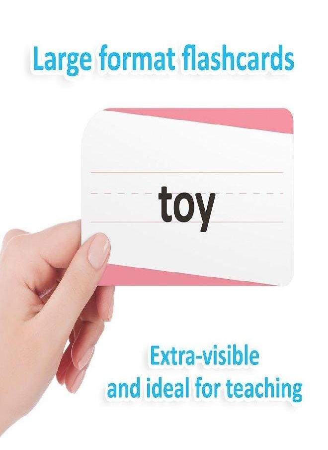 Pint-Size Scholars - Pint-Size Scholars 100 Vocabulary Flash Cards for Sight Words - 6 Learning Games per Deck for Preschool & Elementary Early Learning- All Grades Bundle - Image 1