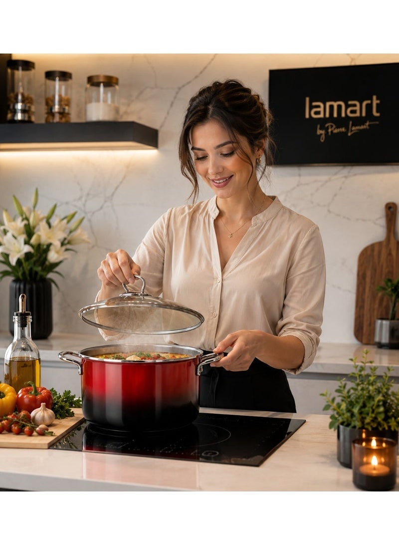 Lamart CASSEROLE WITH LID 18 cm - Image 4