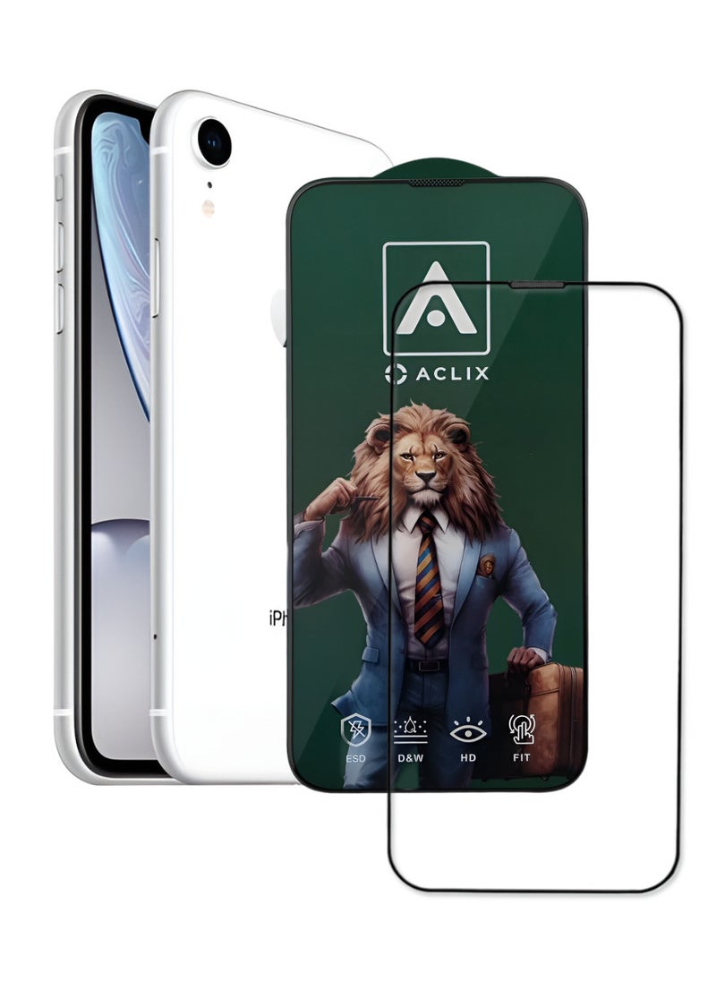 ACLIX Antistatic ESD Dustproof Premium Quality High Definition Tempered Glass Screen Protector Designed For  iPhone XR - Image 1