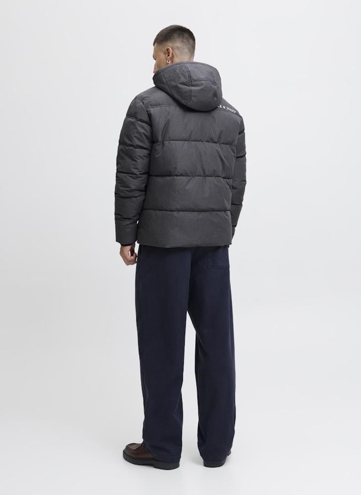 JACK & JONES Essential Puffer Jacket With Hood - Image 2