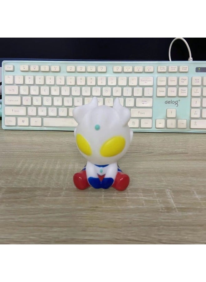 Monster Small Size Toys Ultraman Monster Soft Glue Not Bad Night Market Scenic Spot Stall Boys Toys-Colour:9cm Q Version Of Cerro