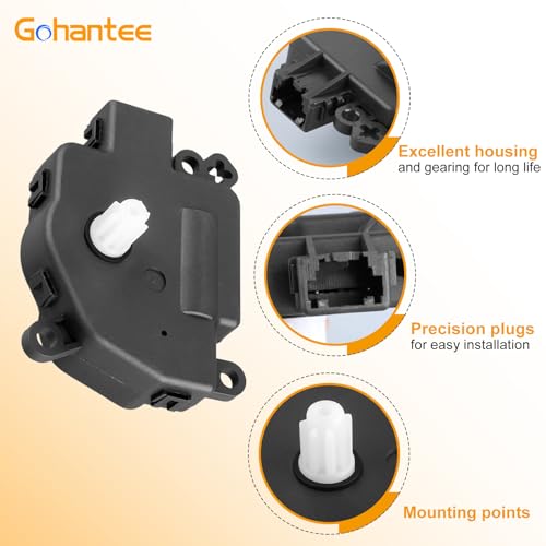 gohantee 604-029 مشغل باب خلط الهواء لمكيف الهواء يستبدل # 68018109AA 604029 بديل لسيارات كرايسلر 200 سيروس أسبن سيبرينغ دودج أفينجر كاليبر دورانغو جورنيو باتريوت كومباس رانجلر رام بروماستر - Image 4