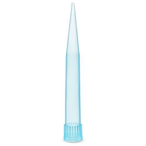 Globe Scientific 151146 Polypropylene Pipette Tip Blue 100 1000L Universal Pack of 1000 - Image 1