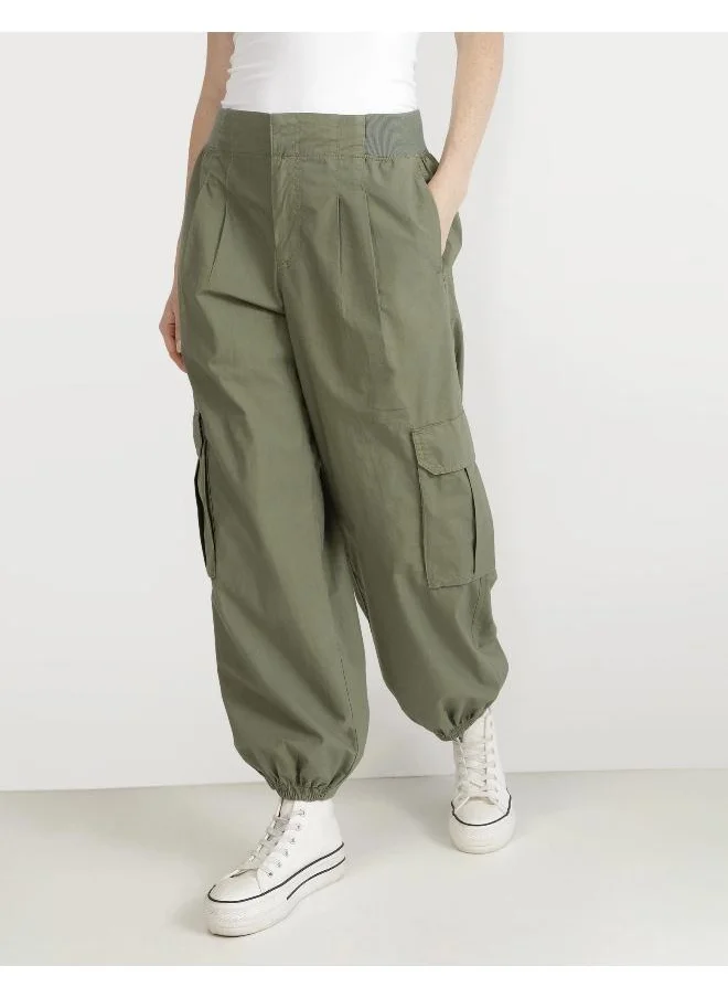 آري من امريكان ايجل Aerie Poplin Cargo Jogger