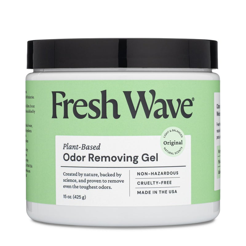 Fresh Wave Odor Removing Gel, 15 oz. - Odor Absorbers for Home, Safer Odor Relief, Natural Plant-Based Odor Eliminator, Every 15 oz. lasts 30-60 Days, For Cooking, Trash & Pets - Image 1