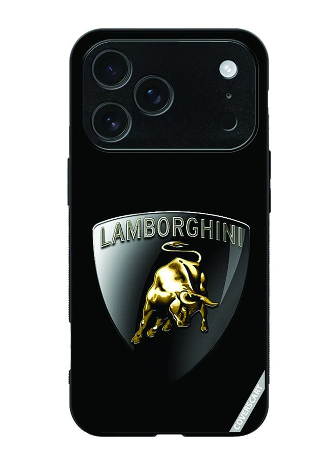 COVERSCART Protective Case Cover For Apple iPhone 17 Pro Max Lamborghini Design Black