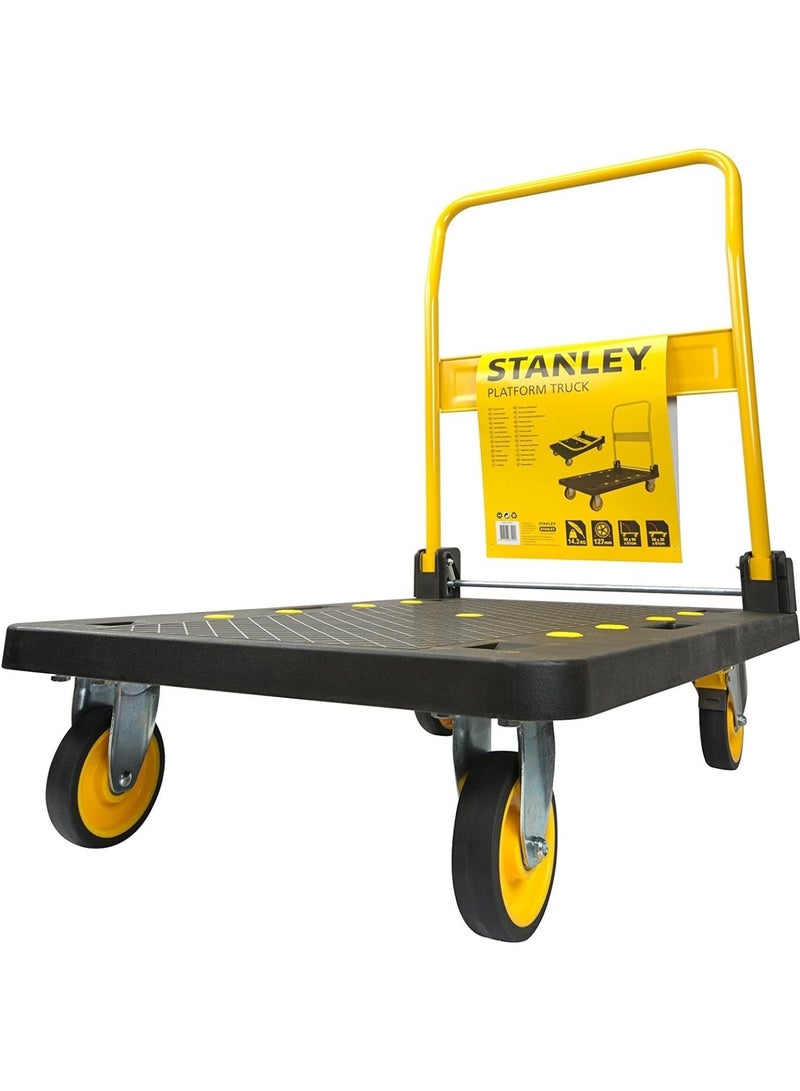 Stanley STANLEY Platform Trolley 250KG - Polypropylene Platform & Pedal Brake - Built for Commercial Warehouses, Retail Stores, Delivery Services & Professional Movers - SXWT-PC509 - Image 5