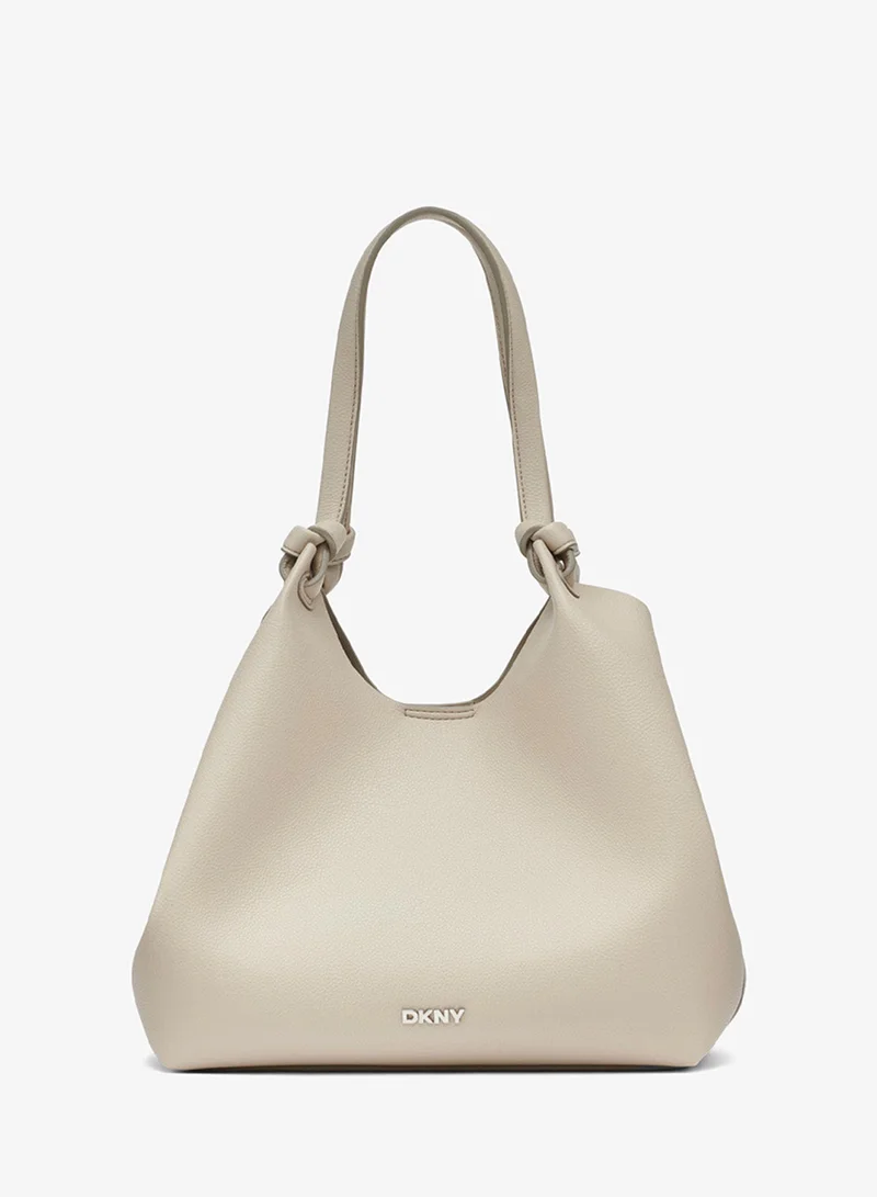 DKNY Beige Paula Medium Tote for Women | Best Price UAE