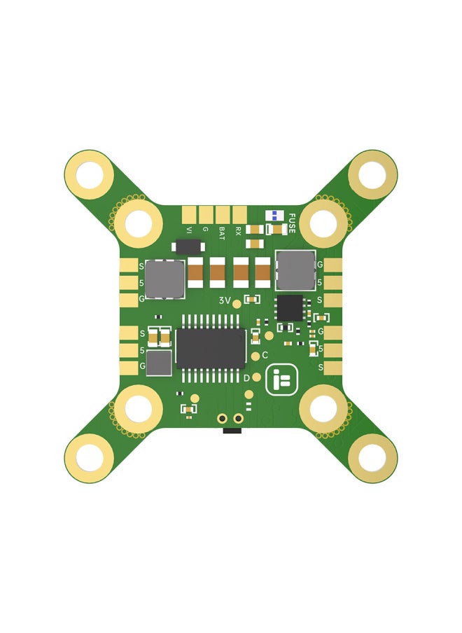 Generic - IFlight Wing Flying BLITZ RACE VTX Race Crossing Machine Special Picture Transmission 8 Frequency Points Can Be Add LED Light-Color:RACE 5.8G 25mW Image Transmission - Image 1