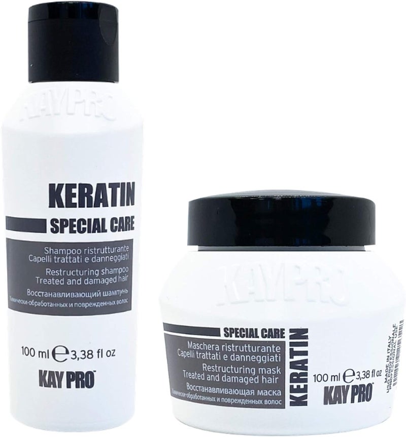 Mini Keratin Kit Shampoo and Mask KayPro 100ml