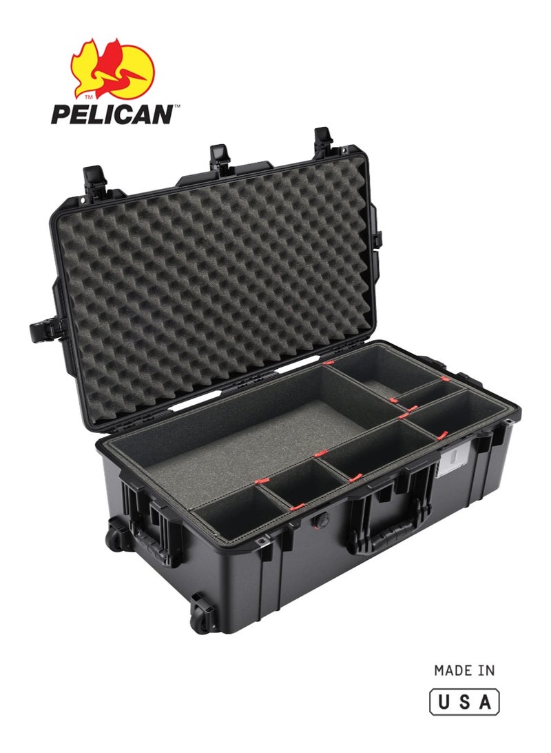 Pelican 1615 Air Case with TrekPak Dividers, Black, Waterproof and Crushproof - Image 1