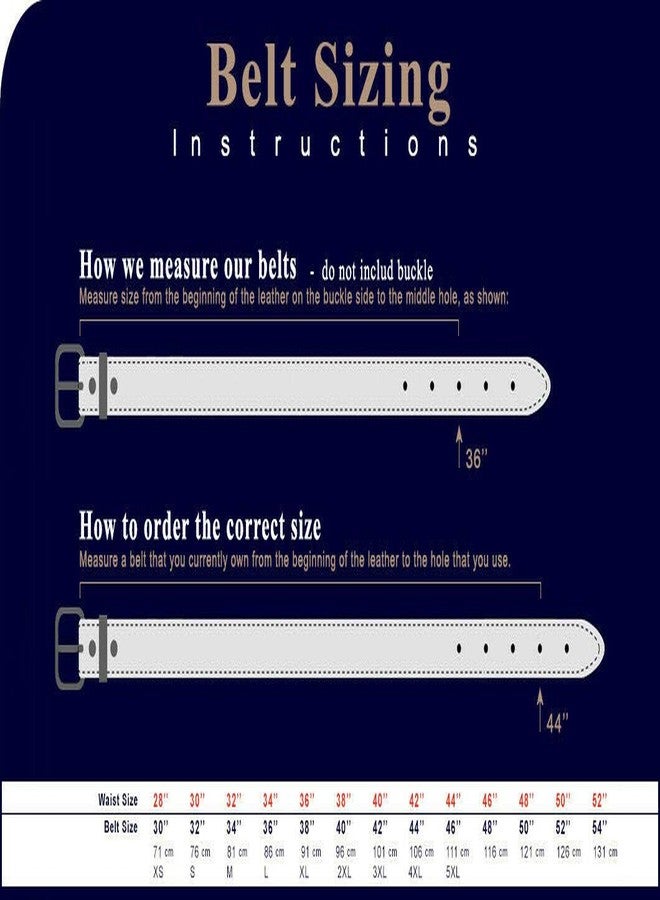 بيلتس.كوم حزام بديل من قطعة واحدة من جلد الجاموس المحبب بالكامل من Belts.com، عرضه 1-1/2 بوصة (أسود، 60) - Image 4