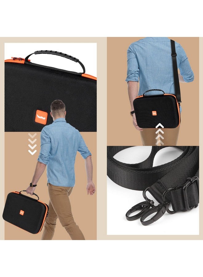 Vanplay Speed Cube Storage For Different Types Cube Fidget Toy, Hard Eva Case, Water-Resistant, Portable Travel Game Brain Teaser Fidget Toy With Inner Mesh Pocket, Shoulder (Case Only) - Image 5