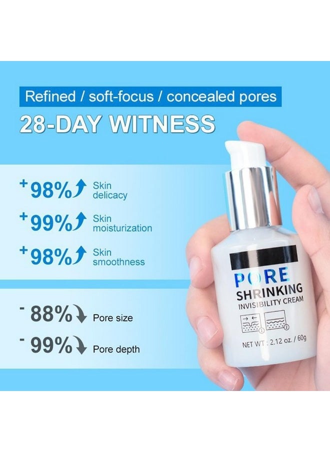 URQT - Pore Shrinking Invisibility Face Primer, Pore Invisible Cream, Instantly Conceals, Hydrates & Smooths -Radiant, Lightens Fine Lines, Oil Control Firming, Nourishing Soothing Base - Image 1