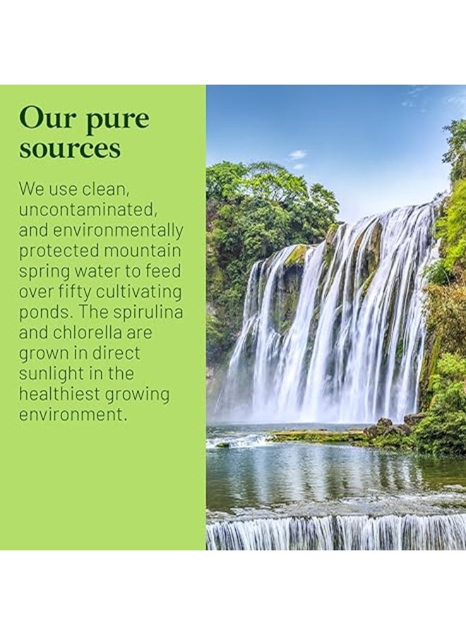 Good Natured Organic Chlorella Spirulina 1250 Tablets - Image 3