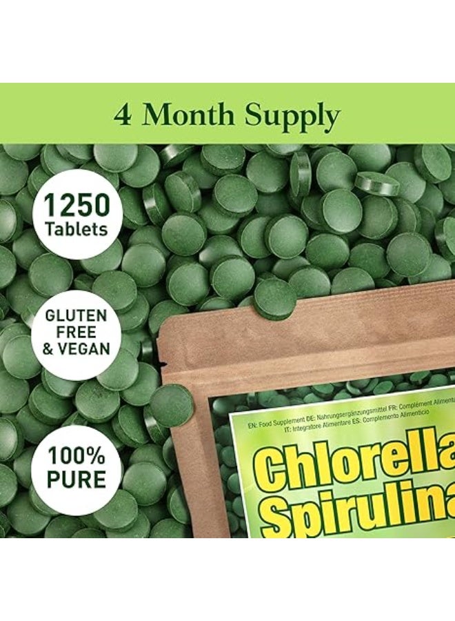 Good Natured Organic Chlorella Spirulina 1250 Tablets - Image 4