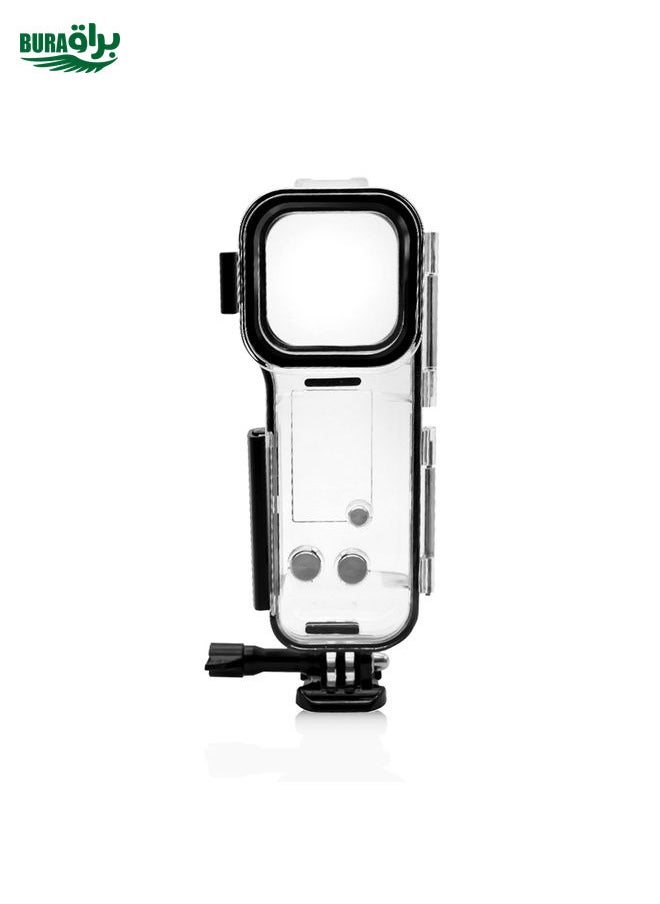 BURAQ For DJI Osmo Pocket 3 PULUZ 45m Underwater Waterproof Housing Diving Case (Transparent)  - Image 3