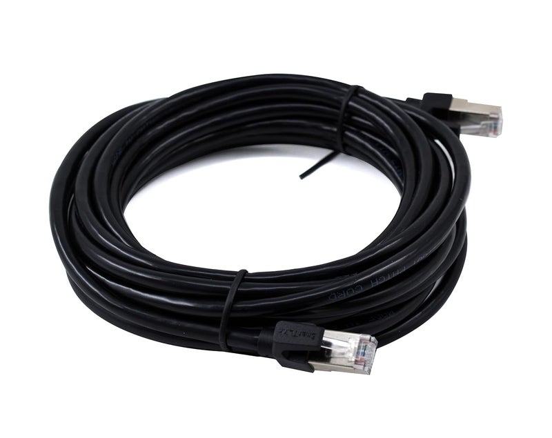 سمارت لينك إكسترا سبيد CAT6 FTP بريميوم باتشكورد أسود (1000 ميجابت/ثانية) 24AWG (15 متر) - Image 3