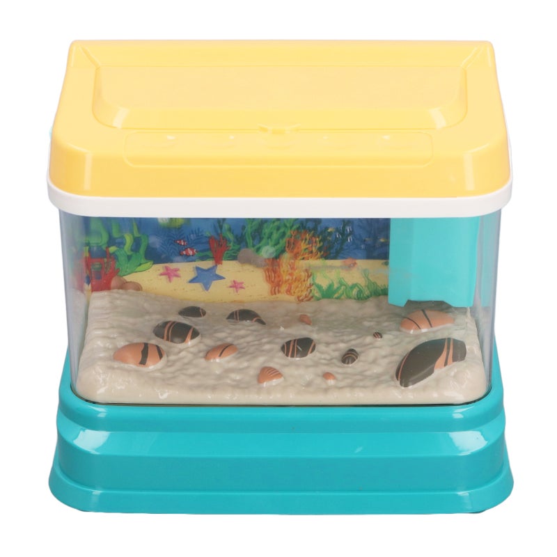 Magnetic Fishing Toy Electric Music Lights Interactive Aquarium Toy - Safe Reliable Material Simulation Aquarium for Toddlers Kids Parent Child Bonding Play - Image 5