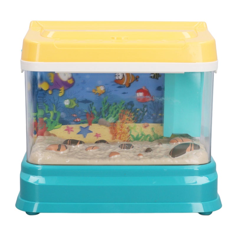 Magnetic Fishing Toy Electric Music Lights Interactive Aquarium Toy - Safe Reliable Material Simulation Aquarium for Toddlers Kids Parent Child Bonding Play - Image 2