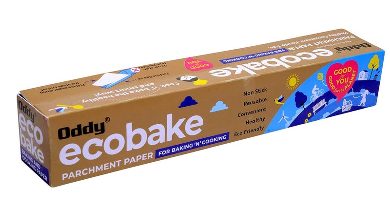 Oddy Uniwraps Oddy Uniwrap India Paper Baking Parchment with Cutter 1025 Inch x 20 m White - Image 1