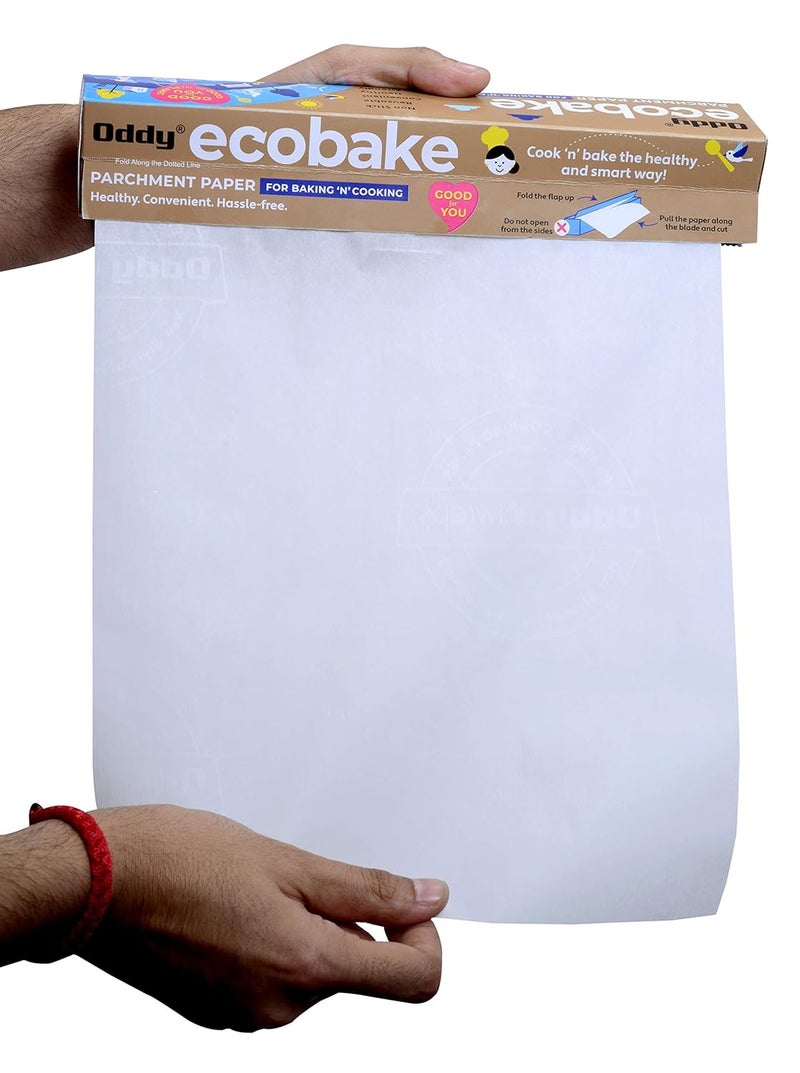 Oddy Uniwraps Oddy Uniwrap India Paper Baking Parchment with Cutter 1025 Inch x 20 m White - Image 2