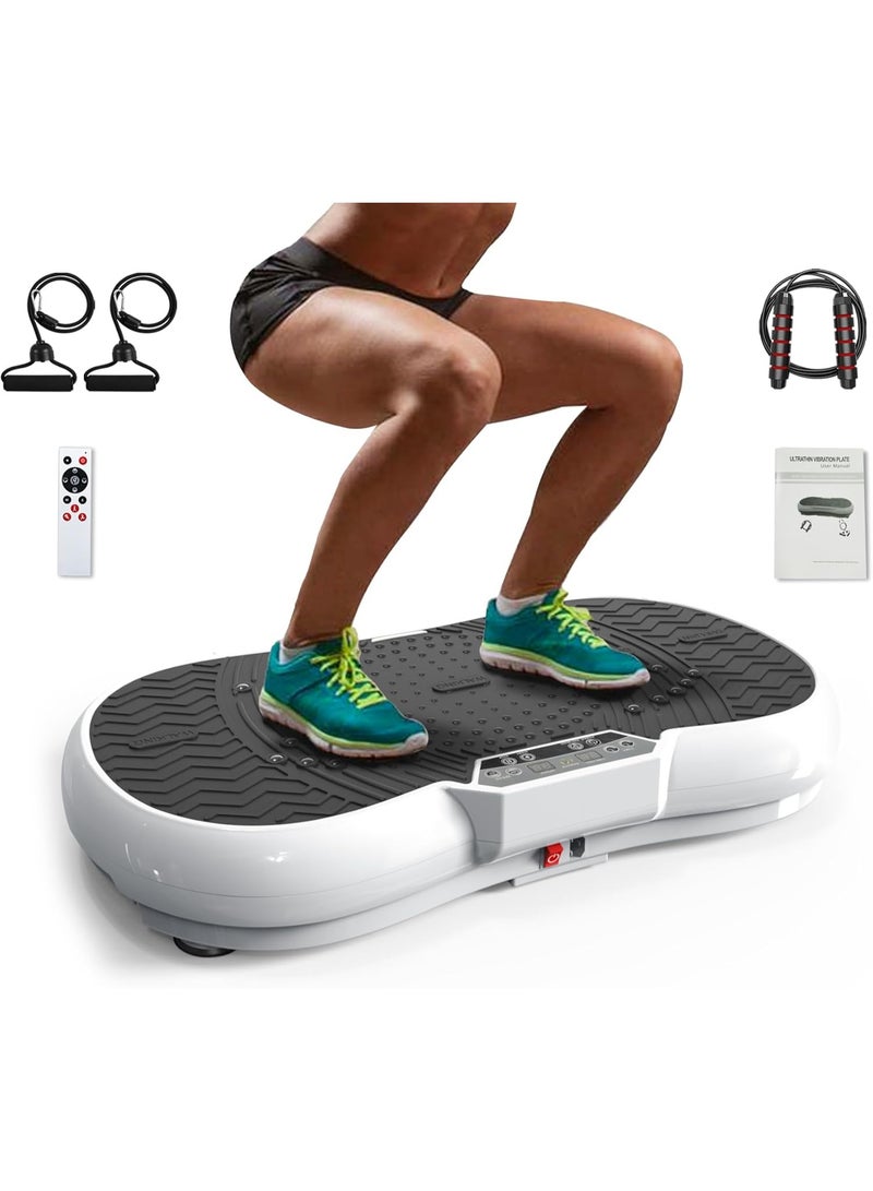 bigzzia Vibration Plate Exercise Machine - Oscillation, Linear, Vibration Platform | Whole Body Workout Equipment for Home, Weight Loss, Toning & Wellness - Image 5