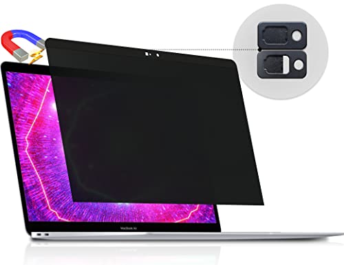 Peslv Magnetic Privacy Screen for MacBook Pro 13 Inch (2012-2015), Removable Anti Blue Light Glare Peep Filter Black out Screen Protector for Mac 13In Laptop Model (A1278, A1425, A1502) - Image 1