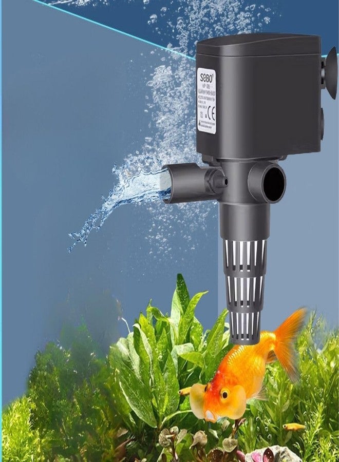 VAYINATO SOBO Aquarium Submersible Pump Power Head (WP-1880 | 20W | 1200L/H | Lifting Capacity : 1.2m) - Image 1
