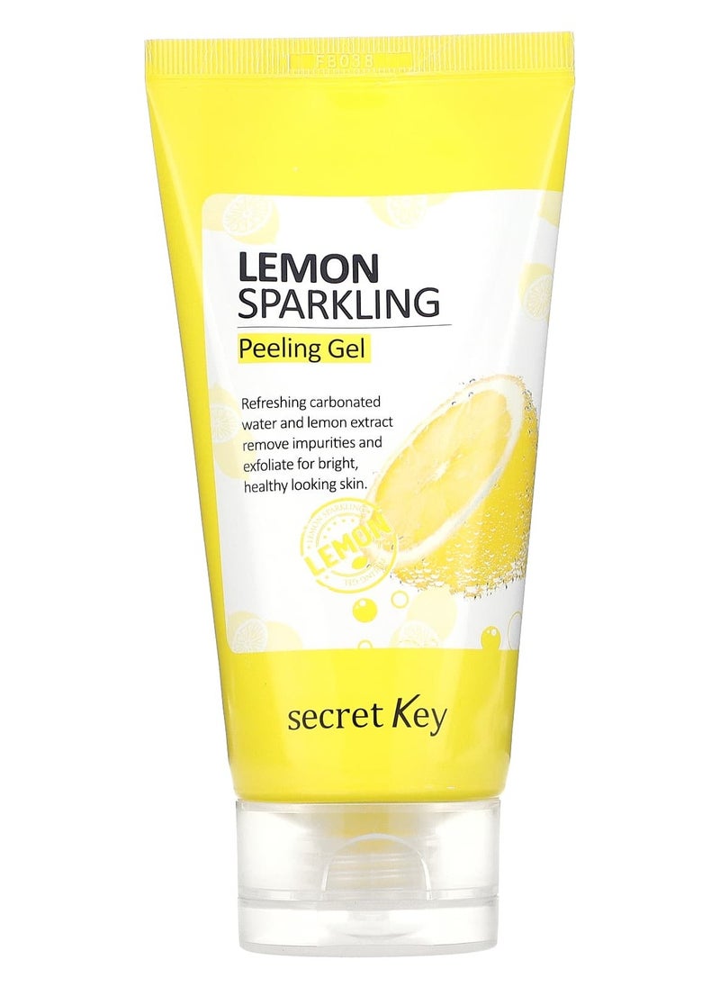 Secret Key Lemon Sparkling Peeling Gel, 4.05 fl oz (120 ml) 