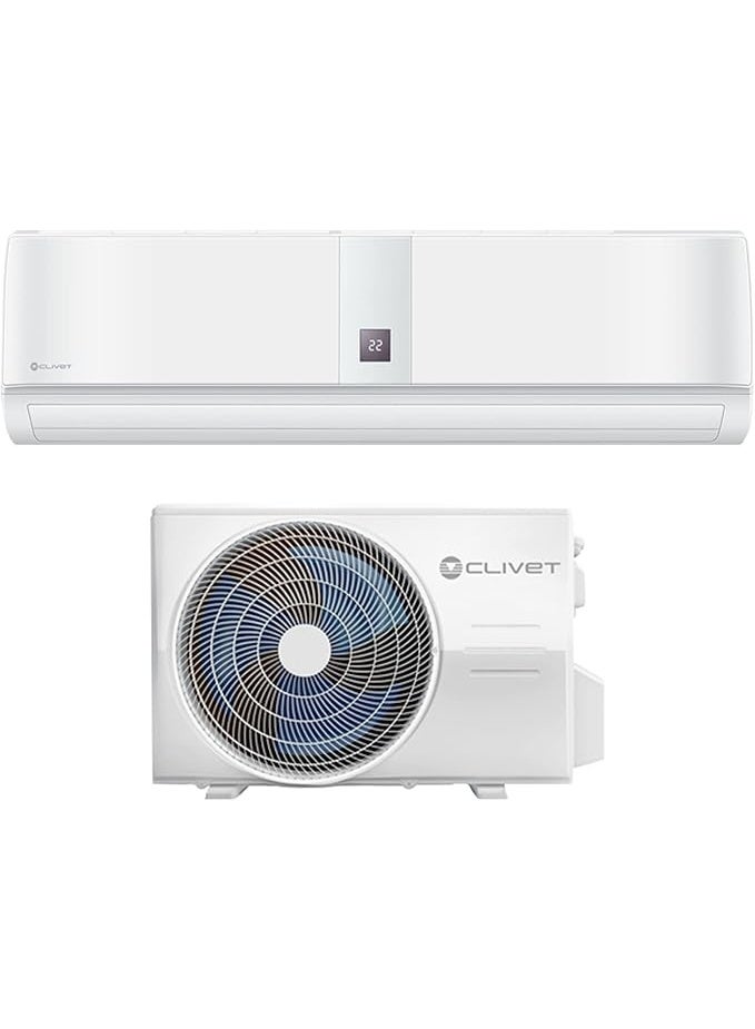 CLIVET CST1AG‑36CRN1(H) – 3.0 Ton Smart Split Air Conditioner | R410A Rotary Compressor | Wi‑Fi Control | Self‑Clean | 2★ Energy - Image 1