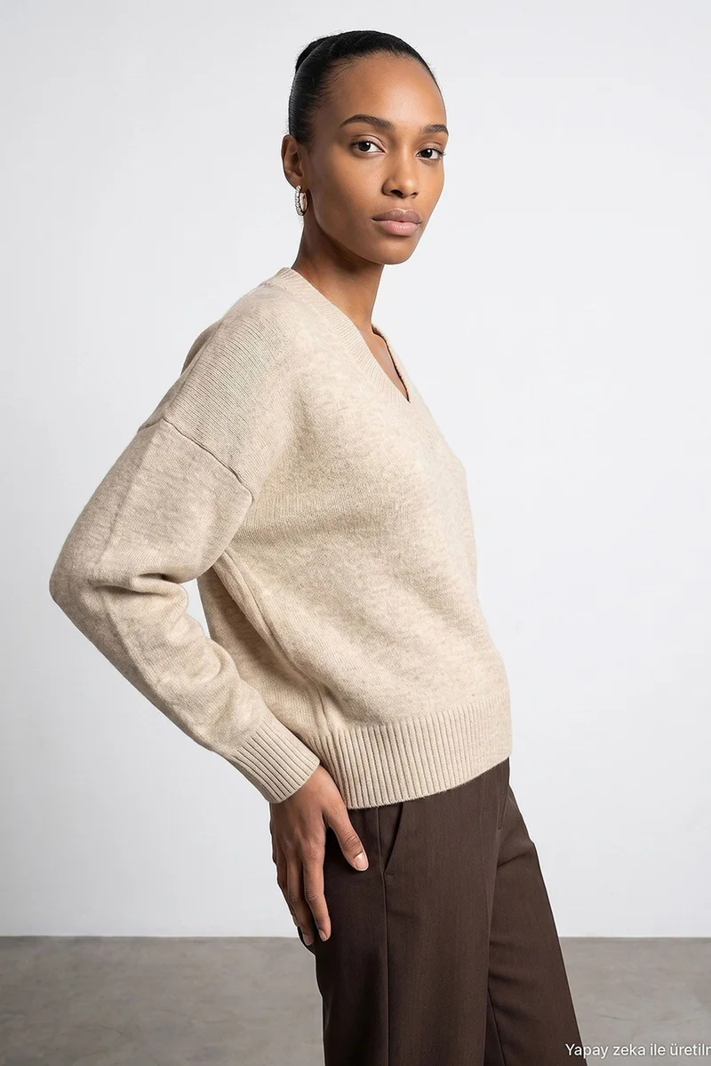 Dilvin  DILVIN Women's Knit Sweater for Women | Best Price UAE
