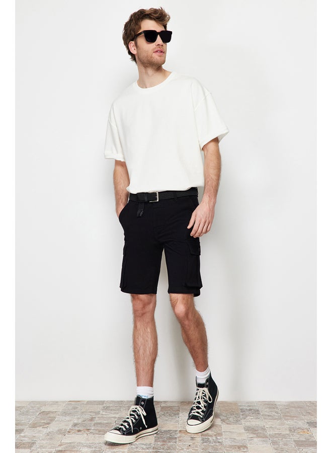 trendyol Black Cargo Pocket Shorts & Bermuda TMNSS20SR0177 - Image 2