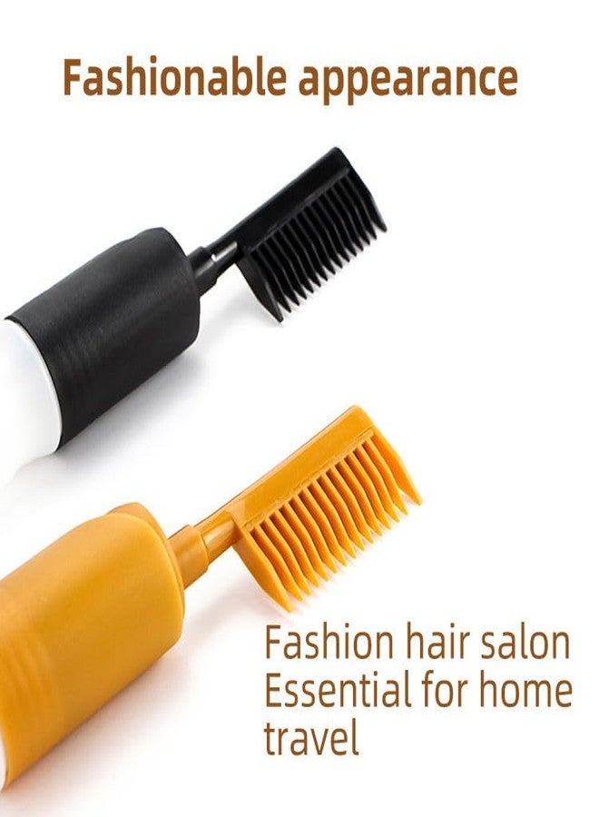 QUIRA Empty Hair Dye Bottle Hair Dye Applicator Bottle with Comb Hair Dyeing Coloring Conditioning Tool 110ml (Black) - Image 3